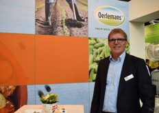 Mathieu Buyssen van Oerlemans, gespecialiseerd in diepgevroren groente- en fruit: in porties verpakkingen, als groentemixen voor soepbereiding en wokken, biologische groenten, aardappelproducten en fruit met bio- certificering, diepvriesfruit voor deserts en smoothiebereiding.