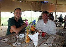 Stefan van der Breggen en Hans van Rutten van Haluco