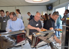 De dag werd afgesloten met een mixed bbq