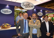 Antonio Oken en Jose Carlos Garcia van Agro Merchants Group en Oscar Salgado van San Lucar.