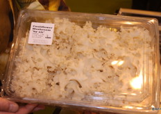 Recentelijk werd de Cauliflower Mushroom, ook wel bloemkoolzwam, opgenomen in het assortiment.