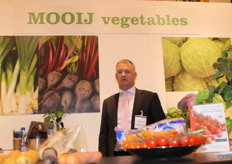 Erik Mooij van Mooij Vegetebles neemt dit jaar voor het eerst deel aan de beurs. “We hebben altijd vooral op Oost-Europa gezeten maar willen ons ook gaan richten op andere markten”