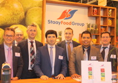 Hans de Groot, Jan Timmermans, Matthijs Vlasblom, Karen Saakian, Roy Sevriens, Ronald Villareal en Gustavo Rodriquez van Staay Food Group