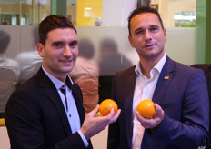 Prima citrus uit de Sorma-machine, vinden Romke van Velden en Alberto Agostini