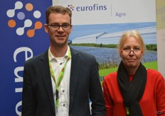 Jan Hardeman en Trudie Coenen van Eurofins Agro