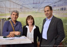 Avakrat Hanania, Shorashim Nurseries all the way from Israel, visiting Elisa Laris & Loris Gallo, Urbinati