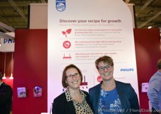 Daniele Damoiseaux and Marielle de Jong of Philips