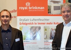 Ziv Shaked van DryGair met Eef Zwinkels van Royal Brinkman