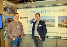 Klaas van Henten en Edwin Ammerlaan van Eekhout Bouw