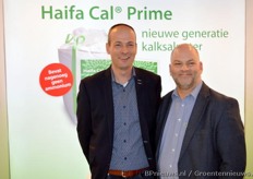 Marco Molenaar en Pieter van Dongen van Haifa