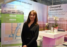 Kelly van der Klugt natuurlijk met Glasparel Zuidplaspolder en ook met Businesspark Vredenburgh