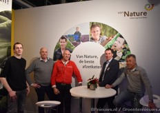 Tom van den Ende, Pieter Venema, Kees van den Ende, Marco Toussaint en Andre van den Ende van Van Nature