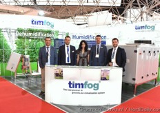 THe Timfog team complete with their solutions for humidification & dehumidification!