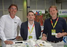 Roland van Gulik (XL Bedrijfskleding), Mitchel Visser (Valto) en Carl Rentes (Vivent)