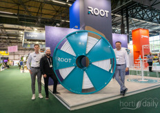 Nieuw gelanceerd! Root. Op de foto Dirk Habets, Brian Zimmerman en Robin Dirks