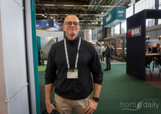 Dirk Sprangers van ABC Can was vanuit Australie afgereisd om de beurs te bekijken