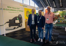 Alberto Lizarraga van Tom System met Jordan Goulet van Hort Americas en Dirk-Jan Haas, viridi-circuler 