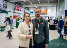 Elisabeth en Billy Hiebert van de Canadese kwekerij Sunvalley