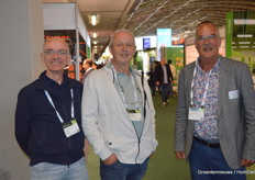 Jaap Vreugdenhil (Ampower), Piet Voskamp (Foxcamp) en Bram Hanemaaijer