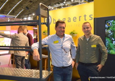 Leon Verkoelen en Tim Jacobs (Bogaerts Greenhouse Logistics)