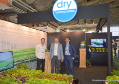 Dry Hydroponics bestaat inmiddels 15 jaarBas de Ridder, Chris Noordam en Maurice van der Knaap