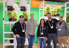 Het Pipp Horticulture team heeft ook de reis naar Amsterdam gemaakt: Anders Peterson, Craig Umans, Lisa LaFemina, Michael Williamson en Del Rockwell