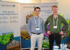 Denis Laci en Tim van Hissenhoven van Cultivators