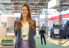 De indoor aardbeien specialist Katia Zacharaki van InnoPhyte