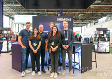 Het Siemens team was trots om hun oplossingen voor CEA aan te tonen die voornamelijk met AI en samenwerking te maken hebben