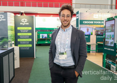 Paolo Sardella van de Deense vertical farm Nordic Harvest 