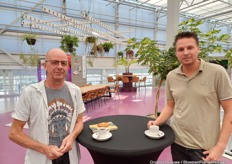 Fred van Dijk (Ammerlaan TGI) en Roy Verbeek (Axia Seeds)