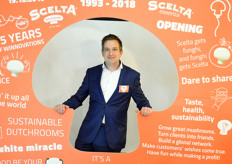 Roy Jansen, marketing manager van Scelta Mushrooms