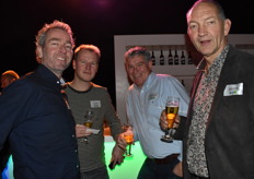 Sander Verbeek (SVCO), Rik Leerdam (Quality Green), Marcel vd Zwan (Triple Group) & Frans Zwinkels (Snarf Financieel Advies)