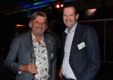 Rob Baan (Koppert Cress) samen met Richard Verbeek (KraGd Notariaat)