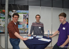 Frans Weber (Koppert Biological Systems), Bart Merkus (Florensis) en Edwin Janssen (Fachjan)