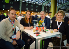 Niek Finaut (Reo Veiling), Leen Matthe (Cooperatie Hoogstraten), Philiep Willems (Reo Veiling) en Loes van der Velden van Den Berk