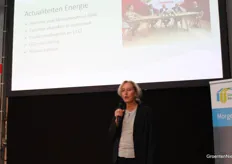 Adri Bom-Lemstra van Glastuinbouw Nederland trapte het EnergiekEvent af. "We hebben toch een convenant", vroeg ze zich hardop af toen vanuit Den Haag met ETS 2 weer een nieuwe maatregel afgevuurd werd op de glastuinbouwsector. 