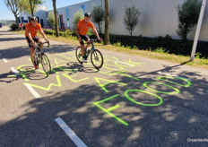 Let's change the way we look at food was de boodschap naast de kassen van Koppert Cress.