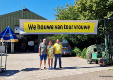 Tourboodschap op zijn Westlands.