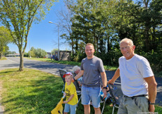 De jongste supporter bij Jongfresh aan de Madeweg