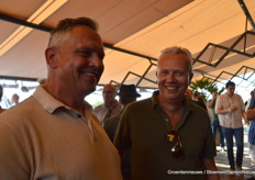 Hans Nieuwstraten (Horconex) en Nico van der Houwen (Hortipar)