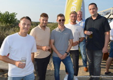 Team Holland Scherming: Mike v/d Bos, Leon Bekenes, Michel de Leeuw, Tristan van Kersen, Peter Rense en Jeroen de Vos