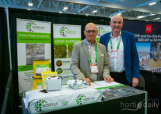 Ludo van Boxem en Frank Combee, Hortus Supplies International